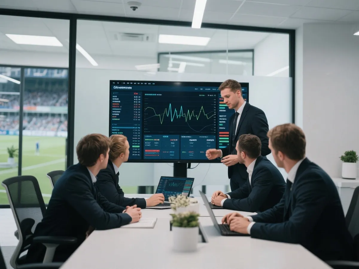 数据分析与产品团队场景示意图